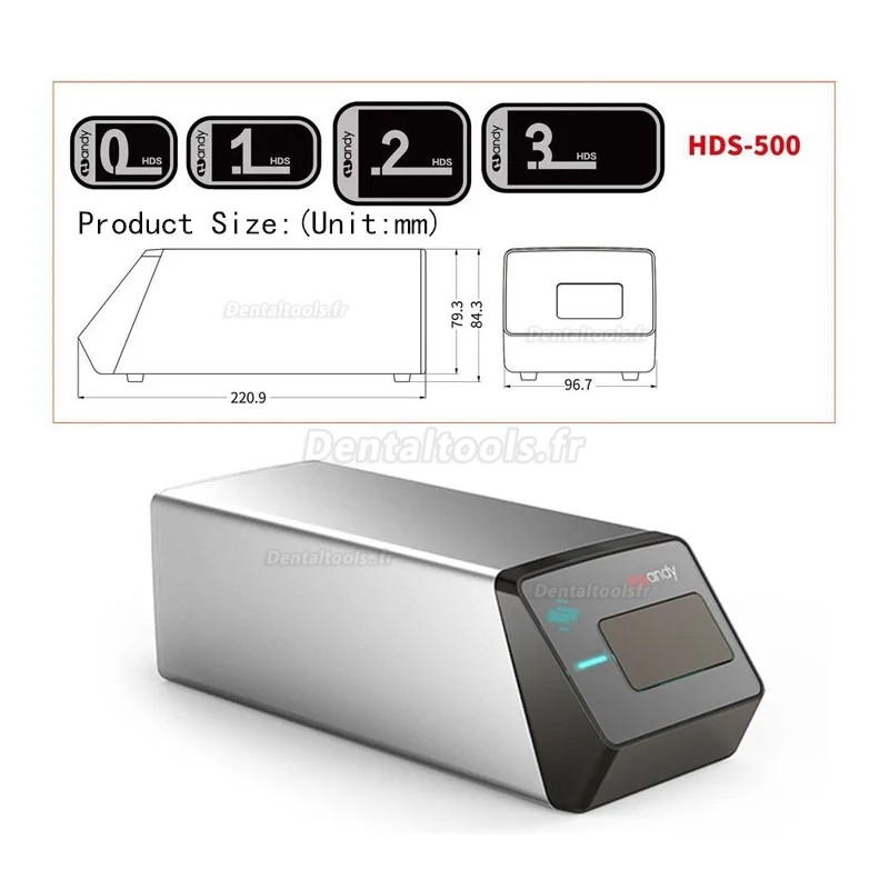 Handy HDS-500 Scanner de plaque de phosphore Scanner de Plaques PSP Numérique Dentaire